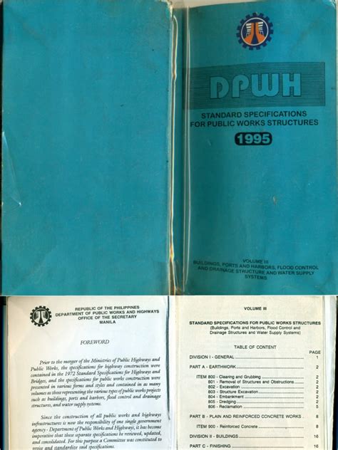 DPWH Blue Book Vol III 1995 PDF .